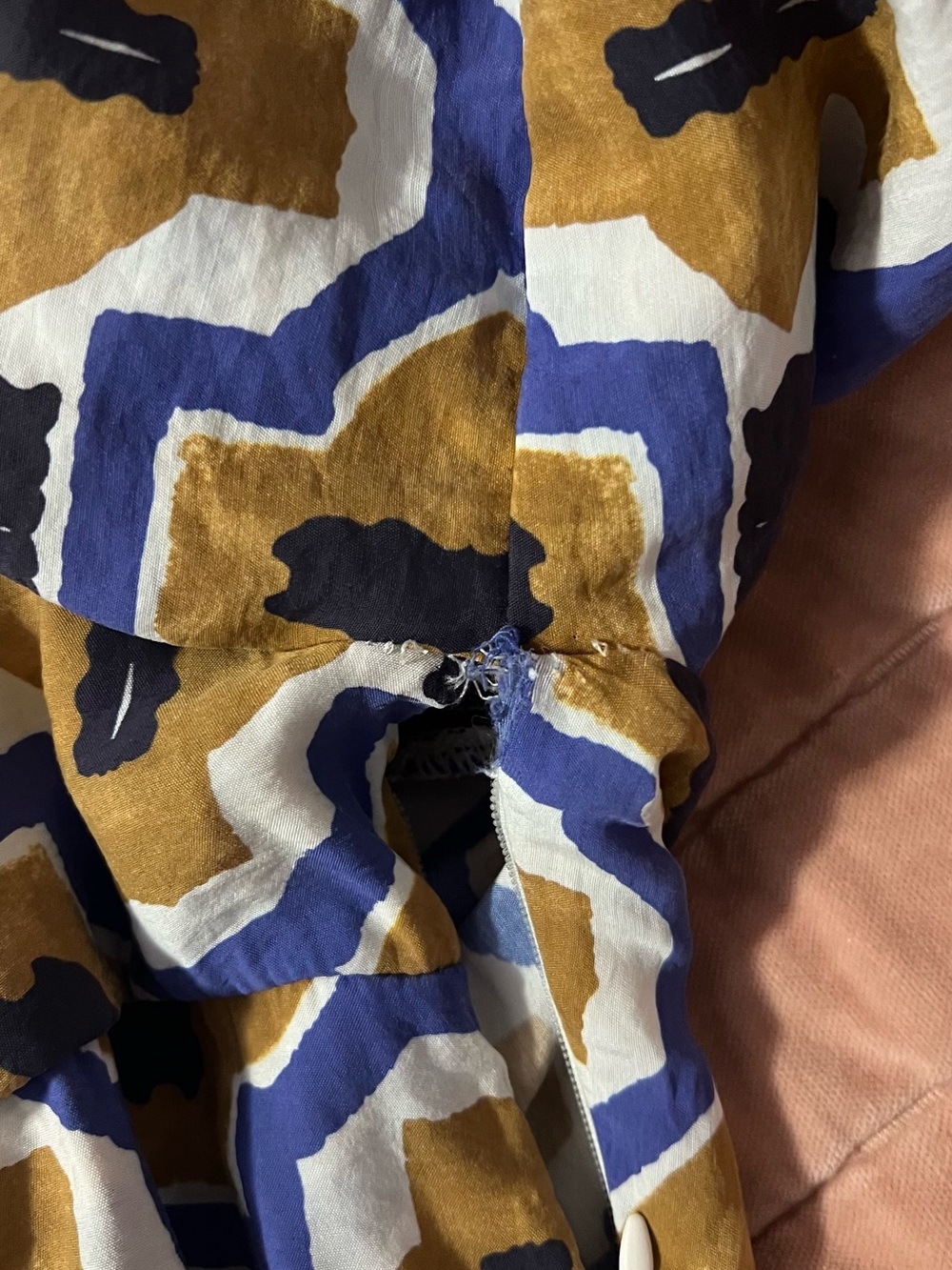 Anthropologie Puff Sleeve Maxi Dress - Picture 5 of 6